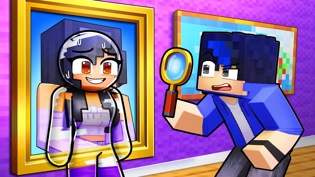 Hiding as APHMAU in MECCHA CHAMELEON! thumbnail from YouTube