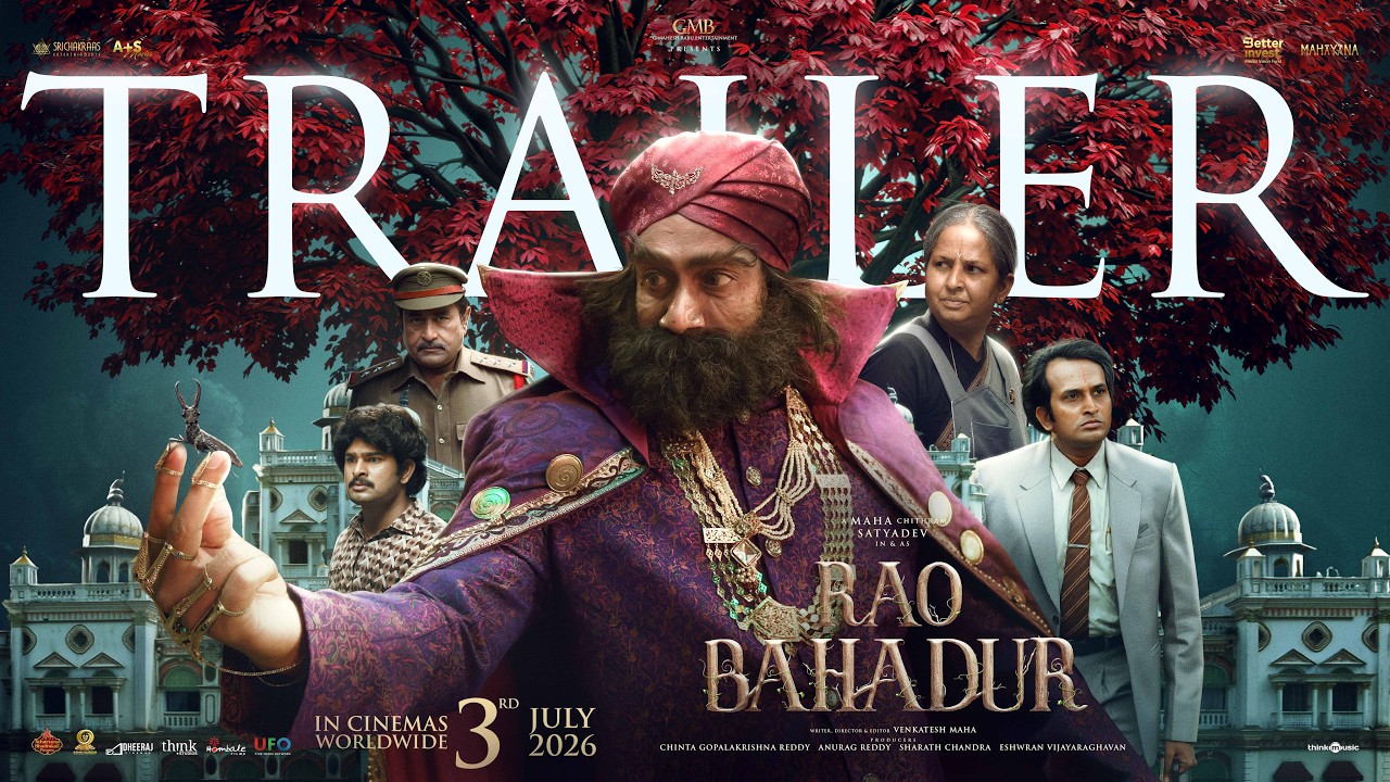 Rao Bahadur Official Trailer | Satya Dev | Venkatesh Maha | GMB | SriChakraas | A+S thumbnail from YouTube