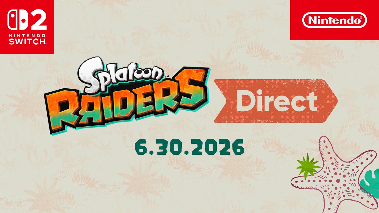 Splatoon Raiders Direct 6.30.2026 thumbnail from YouTube