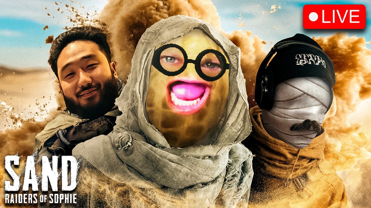 🔴LIVE | SAND: RAIDERS OF SOPHIE w/ GIMMICK & COCONUT | WACKADOODLE WEDNESDAY | #BUNGULATE thumbnail from YouTube