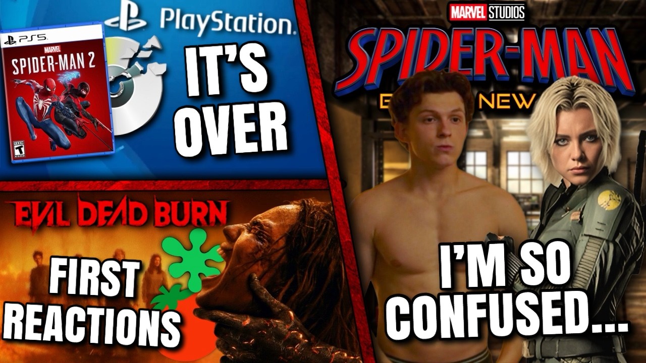 Spider-Man Yelena Scene, PlayStation Ends Physical Media, Evil Dead Burn Reactions & More!! thumbnail from YouTube