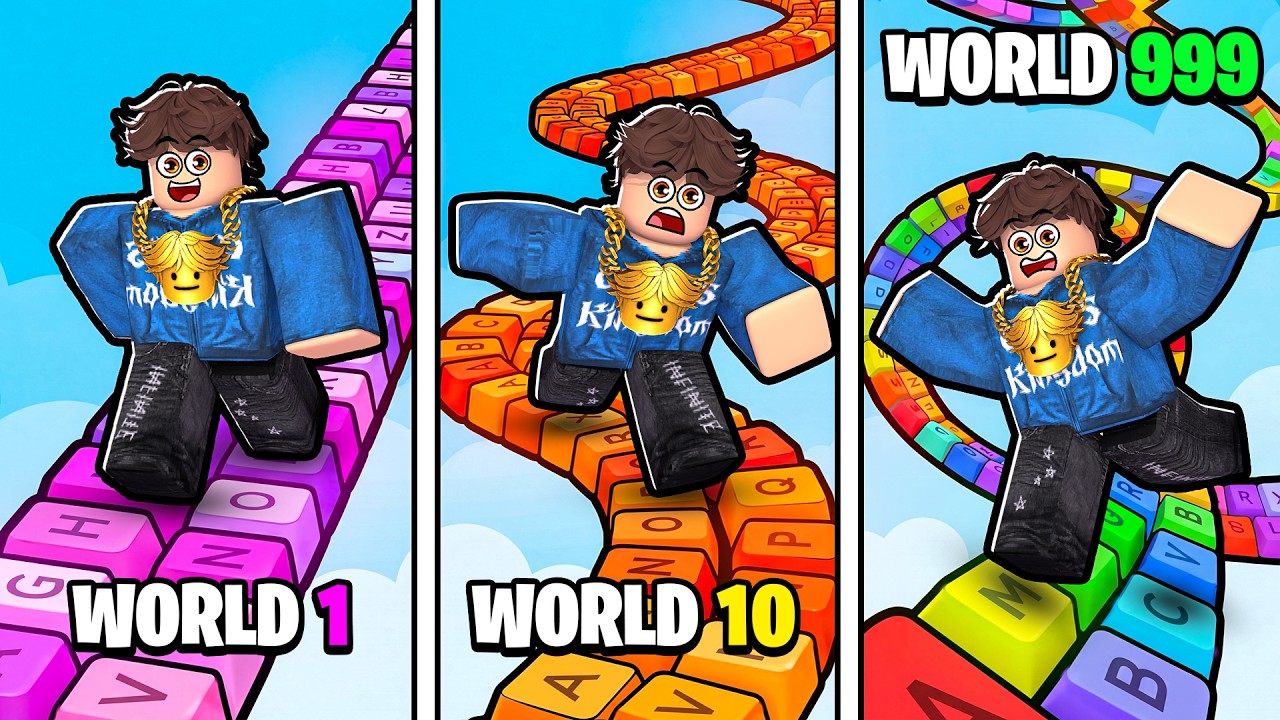 Completing EVERY WORLD in Roblox Keyboard Escape! thumbnail from YouTube