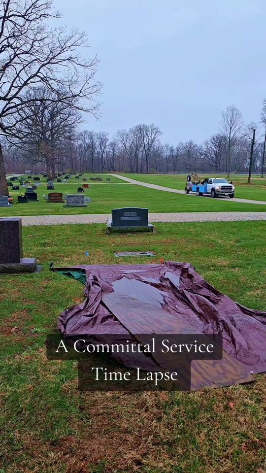 This is a Committal Service time lapse.  On average, our set-ups take around 45 minutes to 2 hours to complete, depen... thumbnail from TikTok