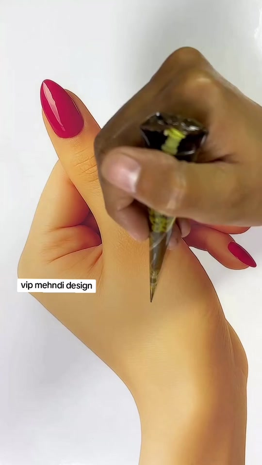 Easy Arabic trick mehndi design thumbnail from TikTok