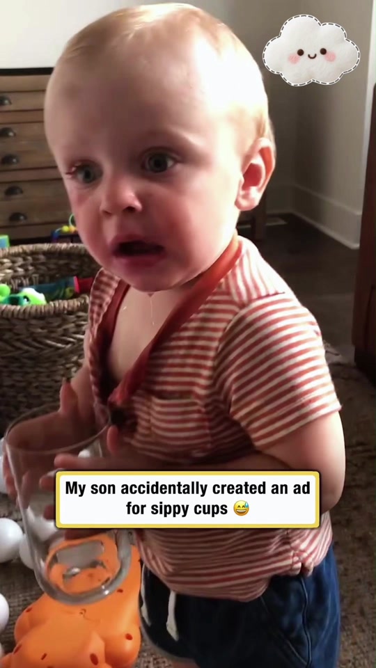 Clumsy kid energy at its finest 😂 thumbnail from TikTok