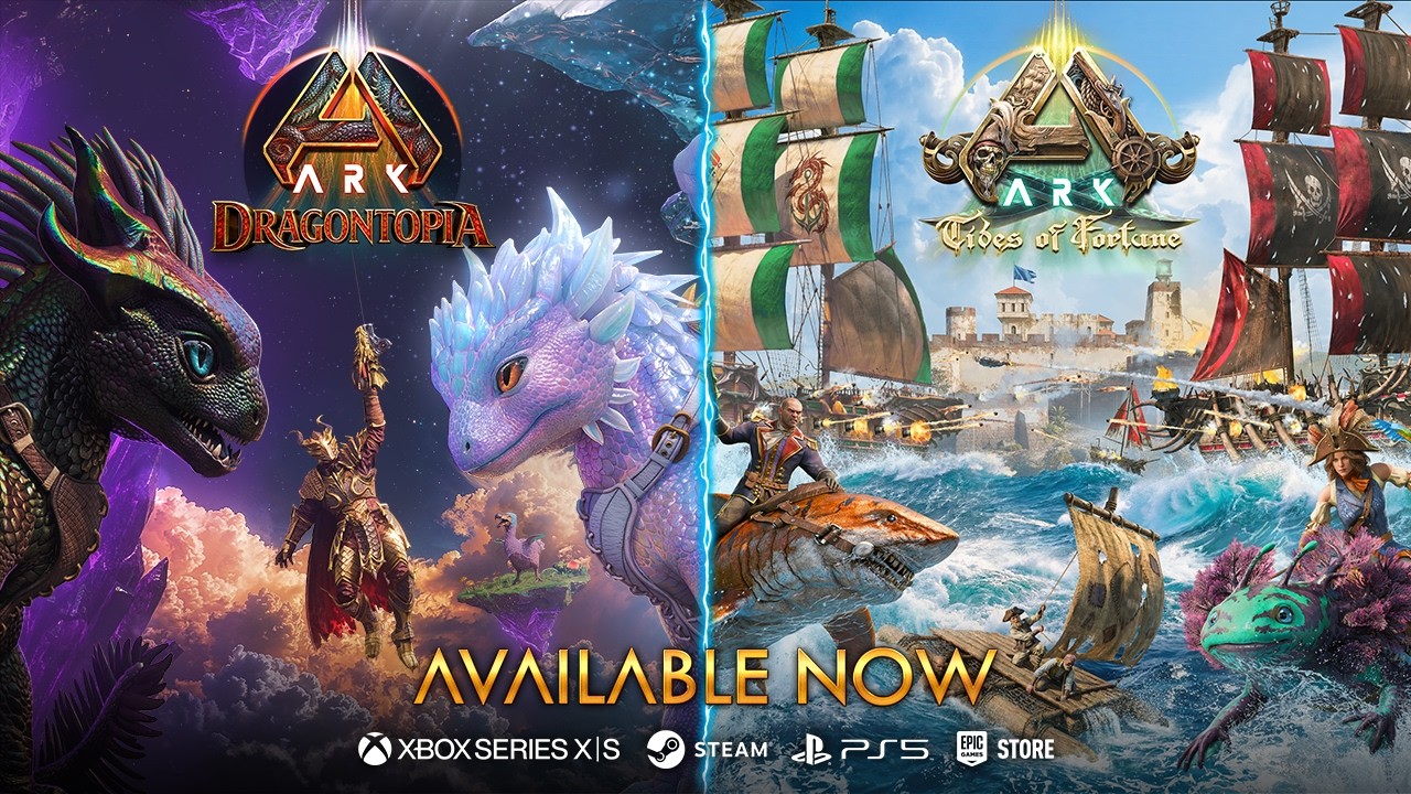 ARK Tides of Fortune & Dragontopia Trailer thumbnail from YouTube