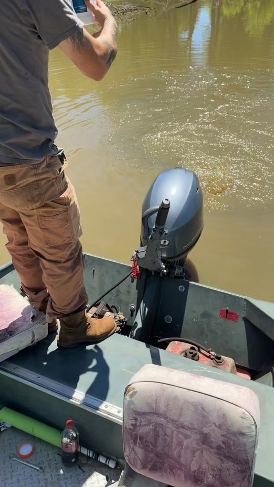 #fyp #motivation  #pond  #catfish  #easttexas thumbnail from TikTok