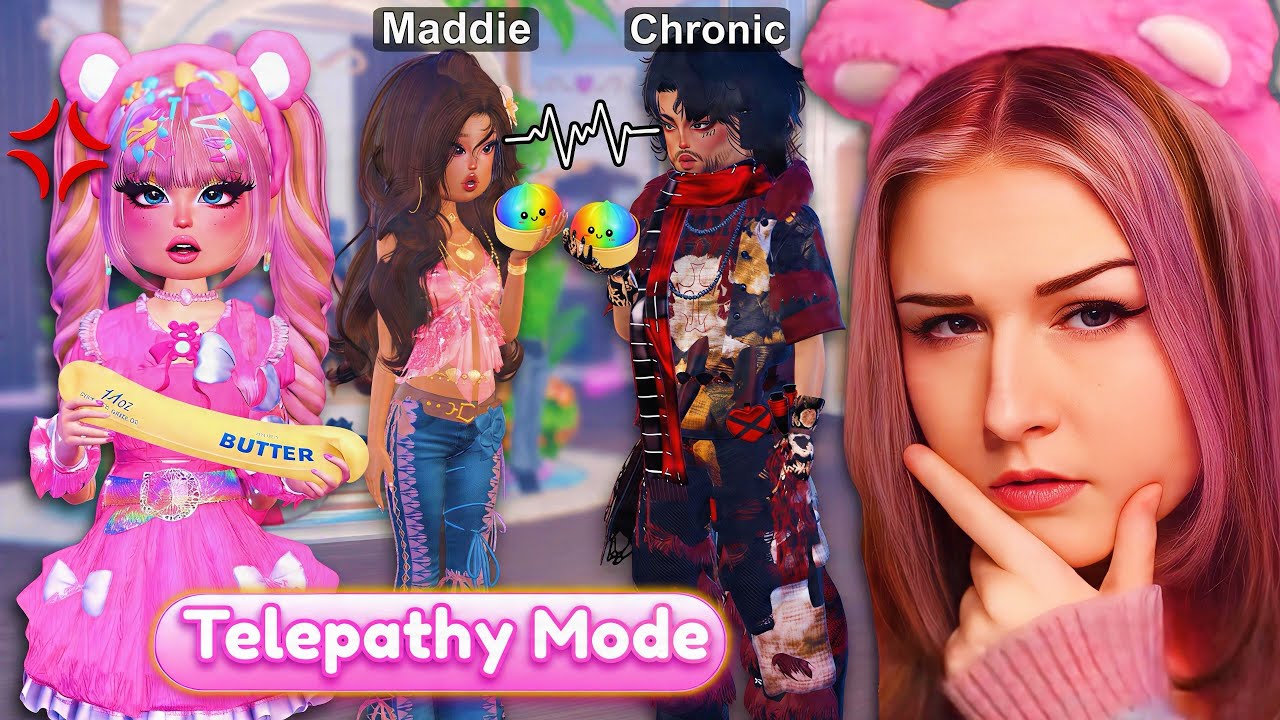 WE Did The TELEPATHY CHALLENGE In DRESS TO IMPRESS.... | ROBLOX thumbnail from YouTube