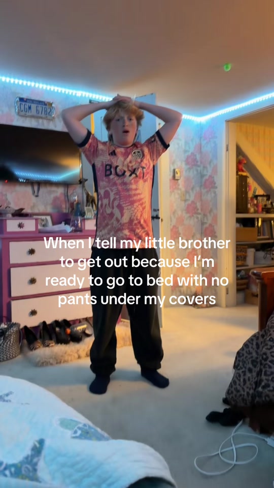 Little bro can’t believe his ears thumbnail from TikTok