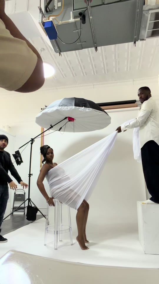This was not the pose that landed the winning shot. It took a few more tries to get her positioned how I wanted her. ... thumbnail from TikTok