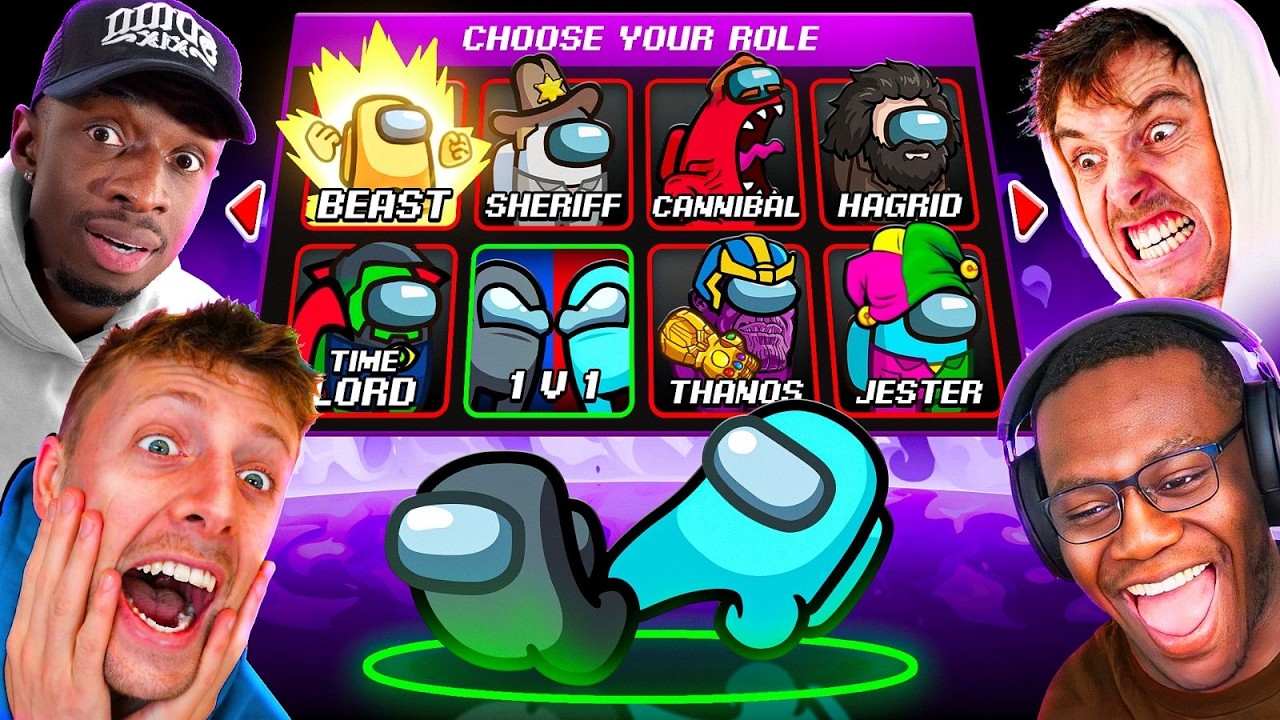 SIDEMEN AMONG US ULTIMATE DRAFT MODE: PICK FROM EVERY ROLE IN THE GAME thumbnail from YouTube