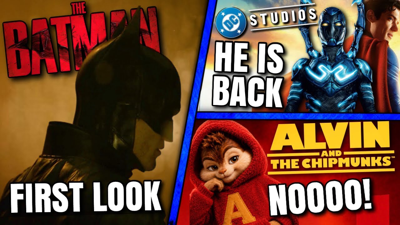 The Batman 2 Teaser, Blue Beetle Is Back, Alvin & The Chipmunks Reboot & MORE!! thumbnail from YouTube