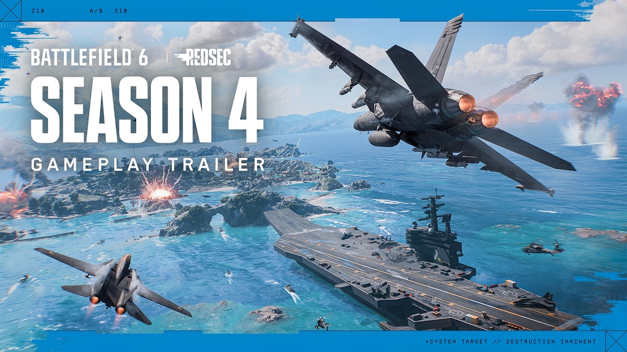 Battlefield 6 Season 4 Naval Official Gameplay Trailer thumbnail from YouTube