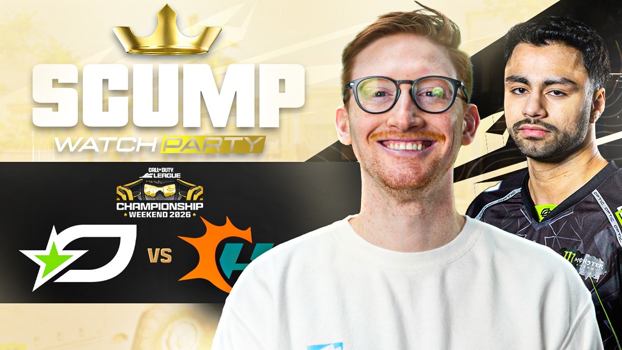 OpTic TEXAS VS MIAMI HERETICS!! SCUMP WATCH PARTY - CDL CHAMPS VEGAS DAY 1 thumbnail from YouTube