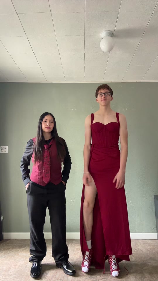 Prom day with my man ❤️ @juan thumbnail from TikTok