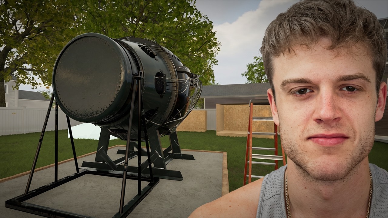 Building A Nuclear Bomb In My Backyard thumbnail from YouTube