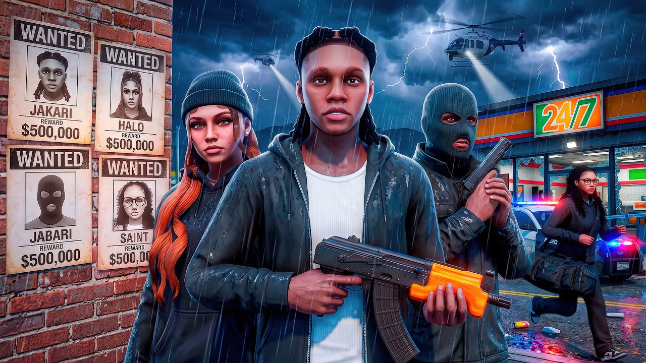 My GANG Became the MOST WANTED in GTA 5 RP.. thumbnail from YouTube