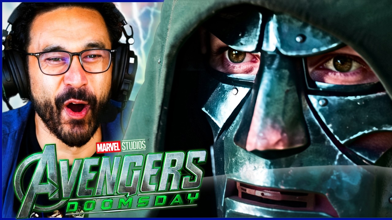 AVENGERS: DOOMSDAY TRAILER REACTION!! Doctor Doom Is Finally Here! thumbnail from YouTube