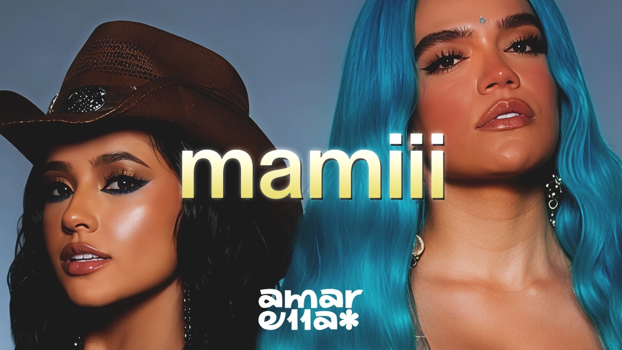 Becky G, KAROL G - MAMIII (Letra) thumbnail from YouTube