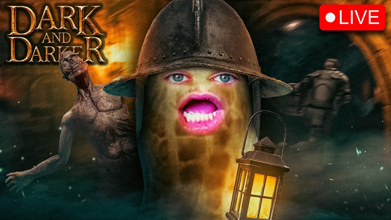 🔴LIVE | DARK & DARKER | SLUR SATURDAY | w/ CLOAKZY | #BUNGULATE thumbnail from YouTube