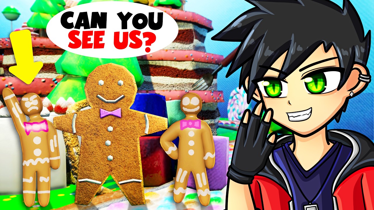 HIDE AND SEEK IN CANDYLAND! Meccha Chameleon! thumbnail from YouTube