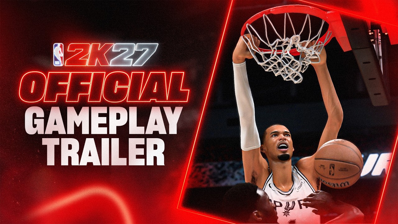 NBA 2K27: Official Gameplay Trailer thumbnail from YouTube
