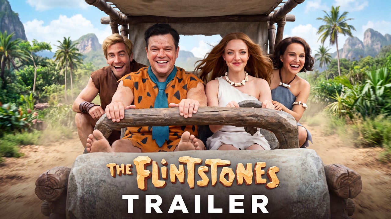 The Flintstones LiveAction (2026) | Matt Damon, Amanda Seyfried, Jake Gyllenhaal | Concept Trailer thumbnail from YouTube