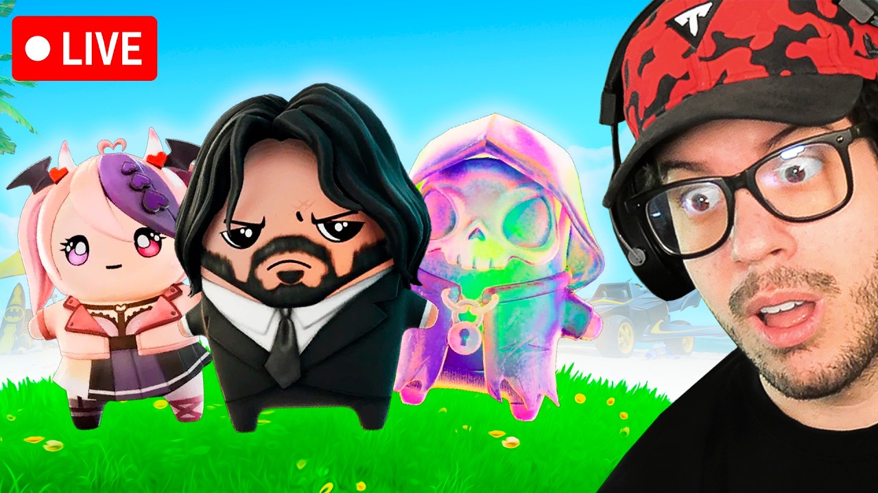 🔴 LIVE! - HUNTING NEW SPRITES, MY ICON SKIN is BACK and FNCS SKIN CUP in Fornite! thumbnail from YouTube