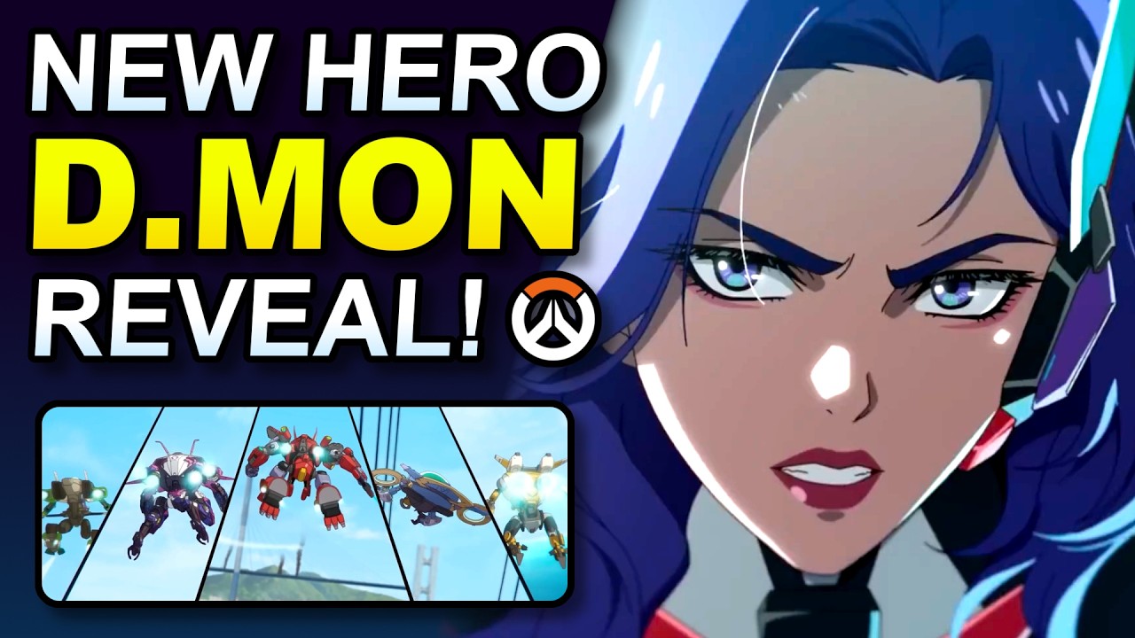 D.Mon First Look! - New Hero Teaser Breakdown - Overwatch Season 4 thumbnail from YouTube