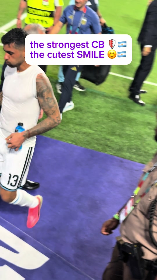 Cristian Romero is the strongest CB, but his smile is the cutest too. 🇦🇷🛡️😊 Cristian Romero es el central más fue... thumbnail from TikTok