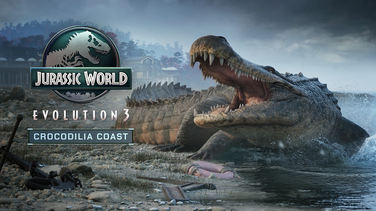 Jurassic World Evolution 3 | Crocodilia Coast Announce Trailer thumbnail from YouTube