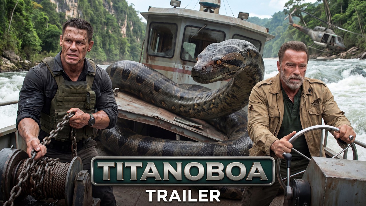 Titanoboa (2027) – John Cena, Amanda Seyfried, Arnold Schwarzenegger | Concept Trailer thumbnail from YouTube