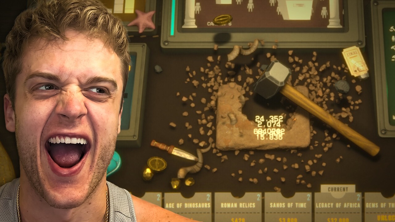 Breaking Rare Items Out Of Stones [Smash Hit Museum] thumbnail from YouTube