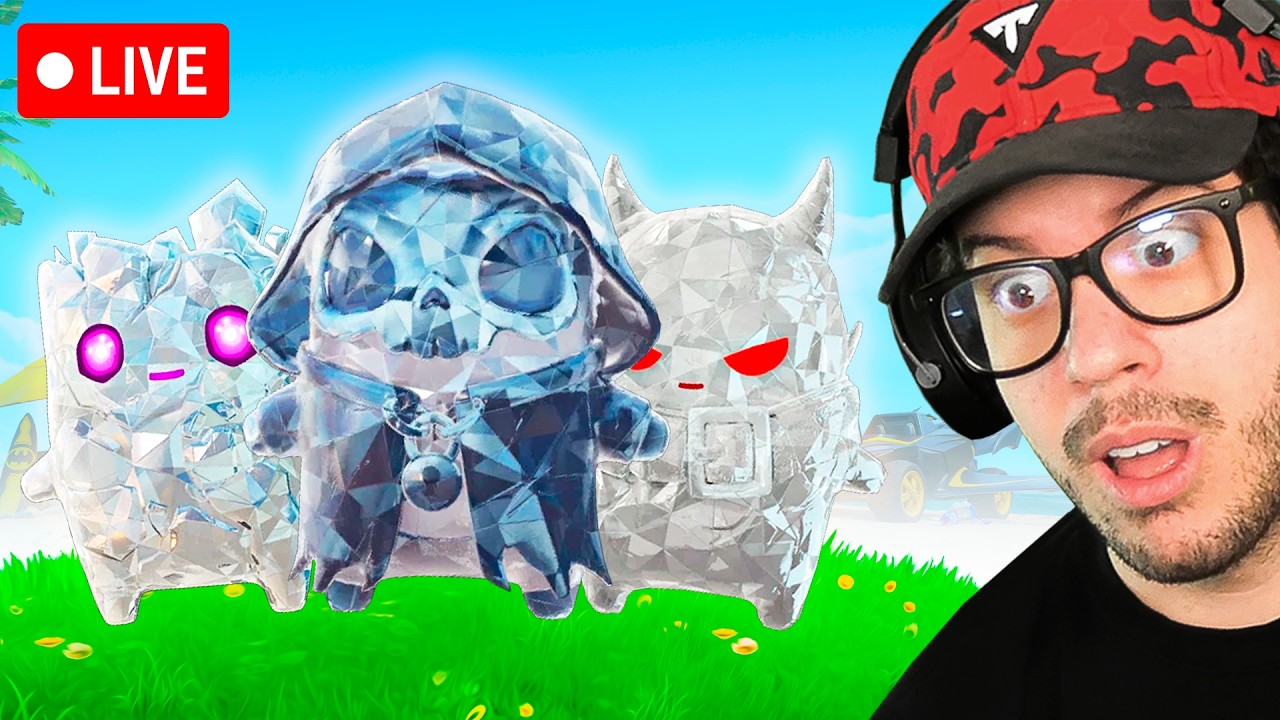 🔴 LIVE! - NEW UPDATE!! HUNTING RARE *GEM SPRITES* in FORTNITE! thumbnail from YouTube