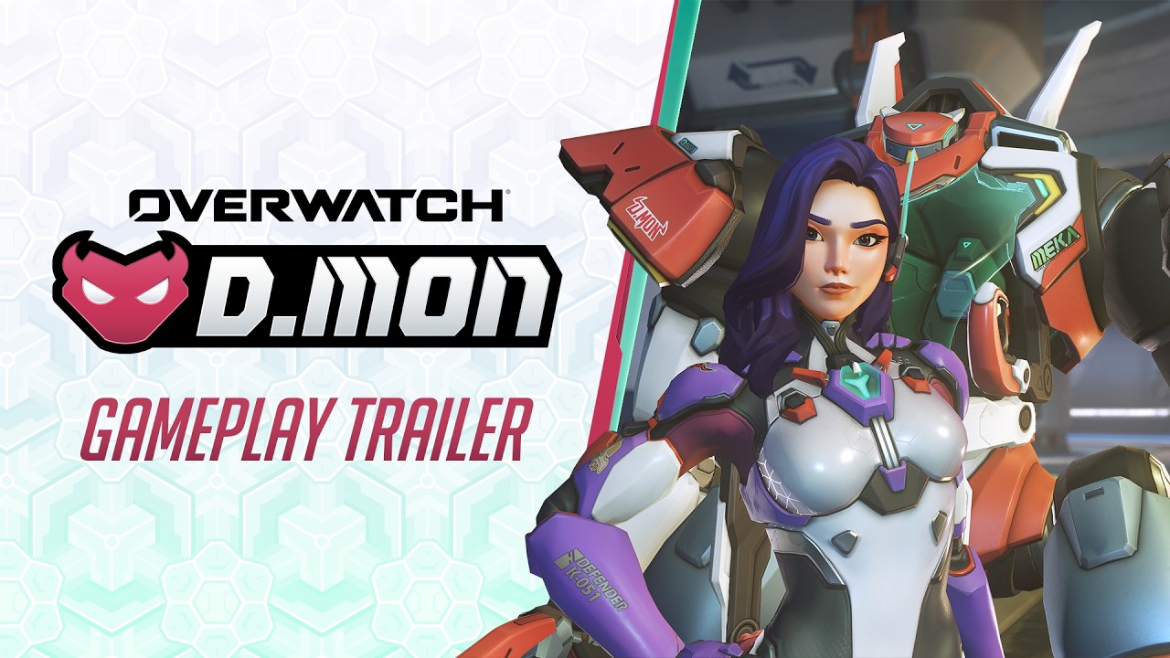 D.Mon | New Hero Gameplay Trailer | Overwatch thumbnail from YouTube