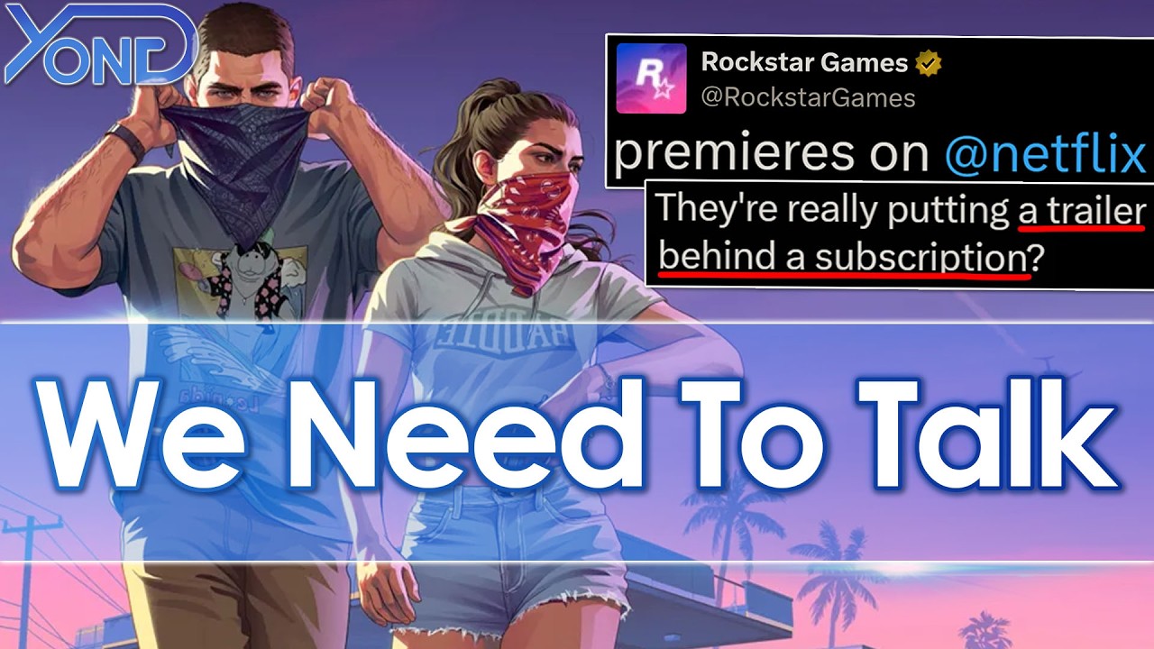 Rockstar Paywall Early Access To GTA 6 Gameplay Trailer Behind Netflix Subscription... thumbnail from YouTube