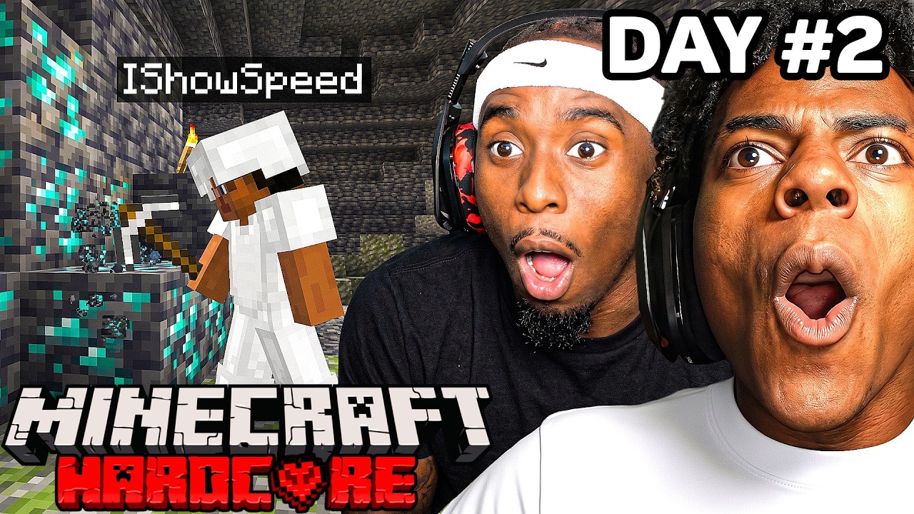 MINECRAFT HARDCORE ALL BOSSES DAY 2 🍄🔨🧟‍♂️ft. KaiCenat thumbnail from YouTube