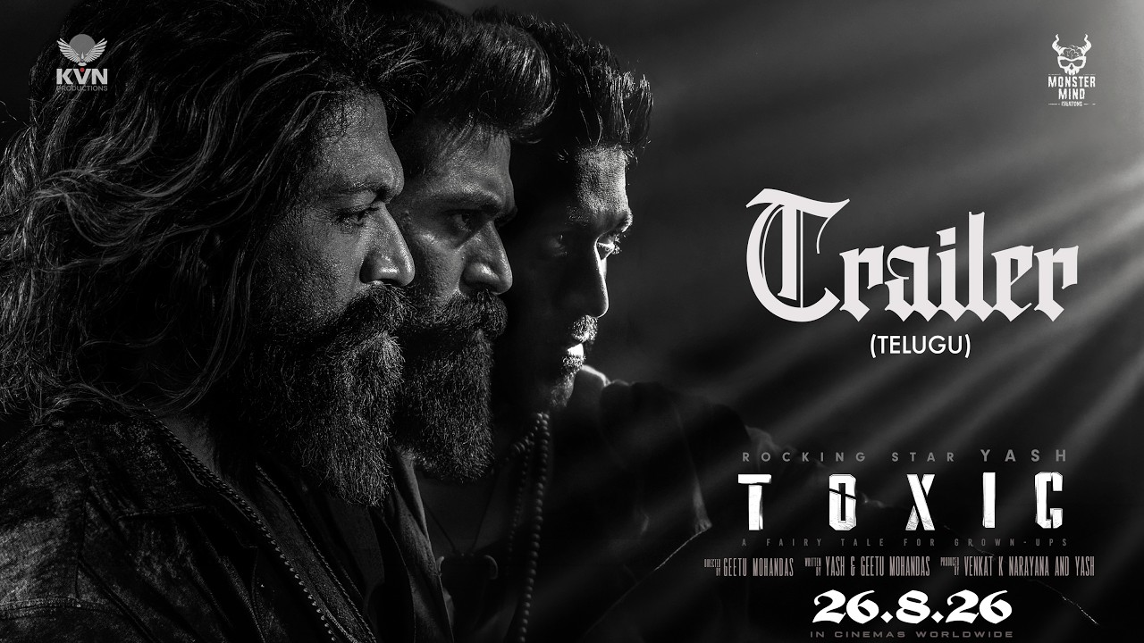 Toxic Official Telugu Trailer | Rocking Star Yash | Geetu Mohandas | KVN | Monster Mind Creations thumbnail from YouTube