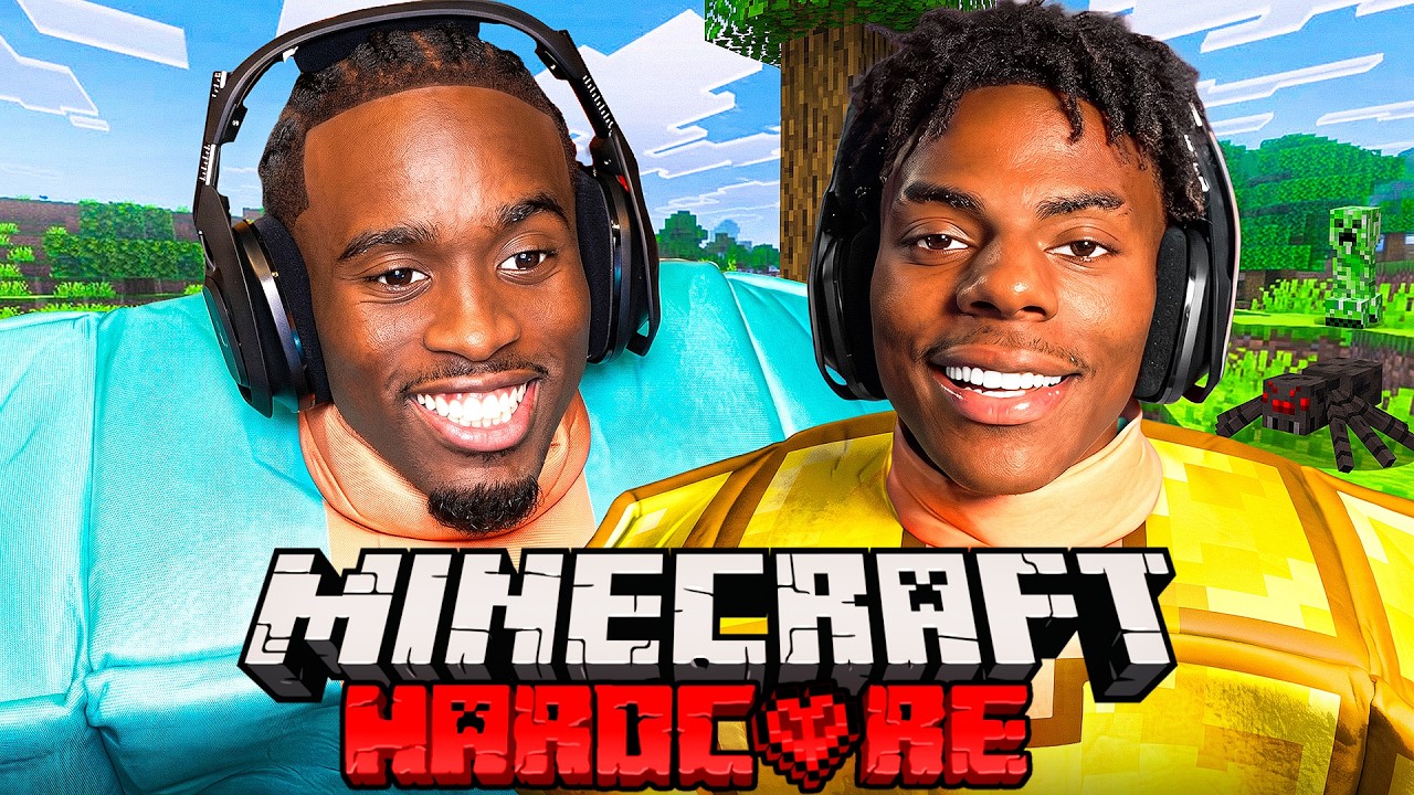 KAI X SPEED MINECRAFT MARATHON BEATING ALL BOSSES *HARDCORE* DAY 1 PART 2 thumbnail from YouTube