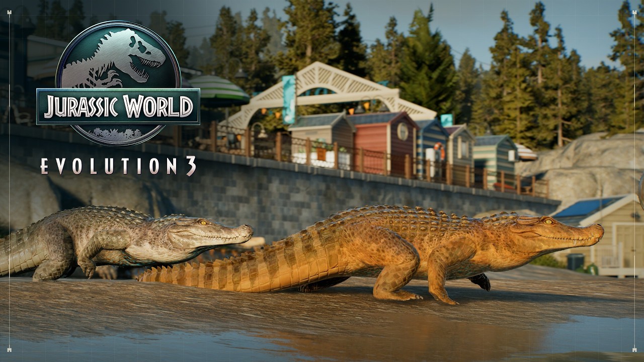 Jurassic World Evolution 3 | Crocodilia Coast - Species Trailer thumbnail from YouTube