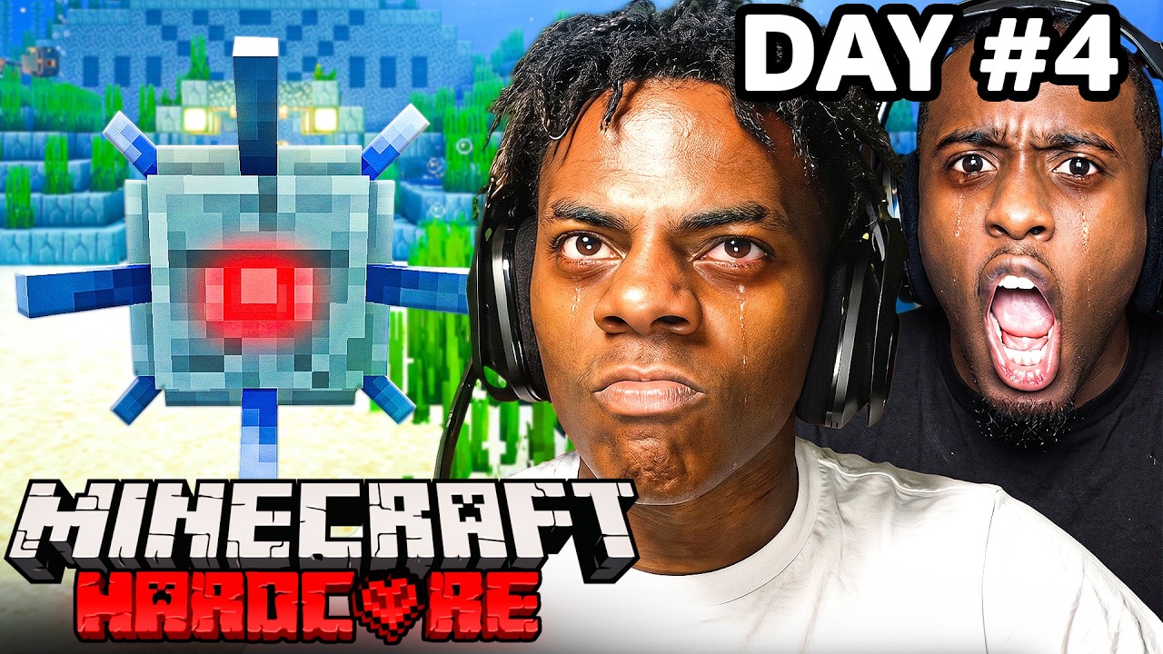 MINECRAFT HARDCORE ALL BOSSES DAY 4 🍄🔨🧟‍♂️ft. KaiCenat (Part 2) thumbnail from YouTube