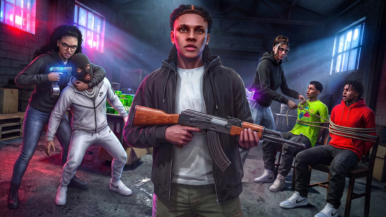 They KIDNAPPED my SONS.. So My GANG CRASHED OUT in GTA 5 RP.. thumbnail from YouTube