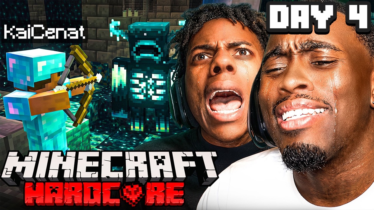 KAI & SPEED HARDCORE MINECRAFT MARATHON ⛏️🧱 BEATING ALL BOSSES | DAY 4 PART 1 thumbnail from YouTube