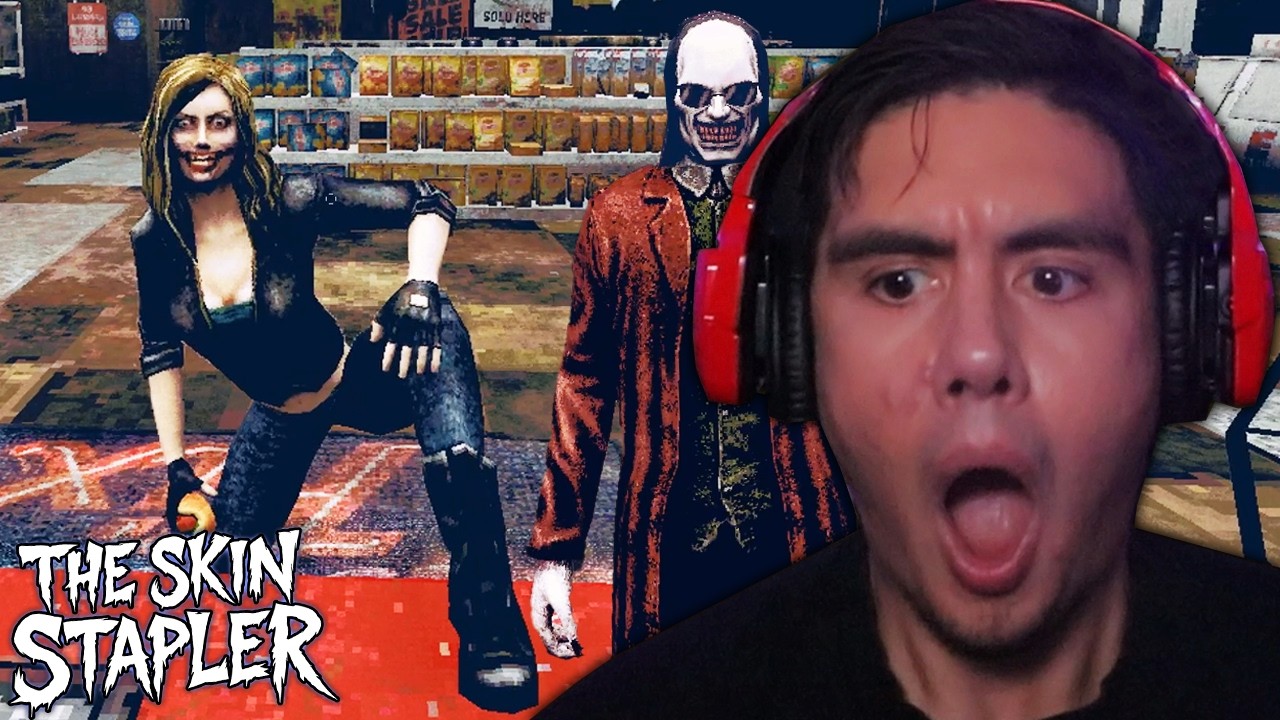 THE MOST FREAKED OUT HORROR GAME OF THE YEAR AND IM NOT TALKING JUMPSCARES | Skin Stapler thumbnail from YouTube