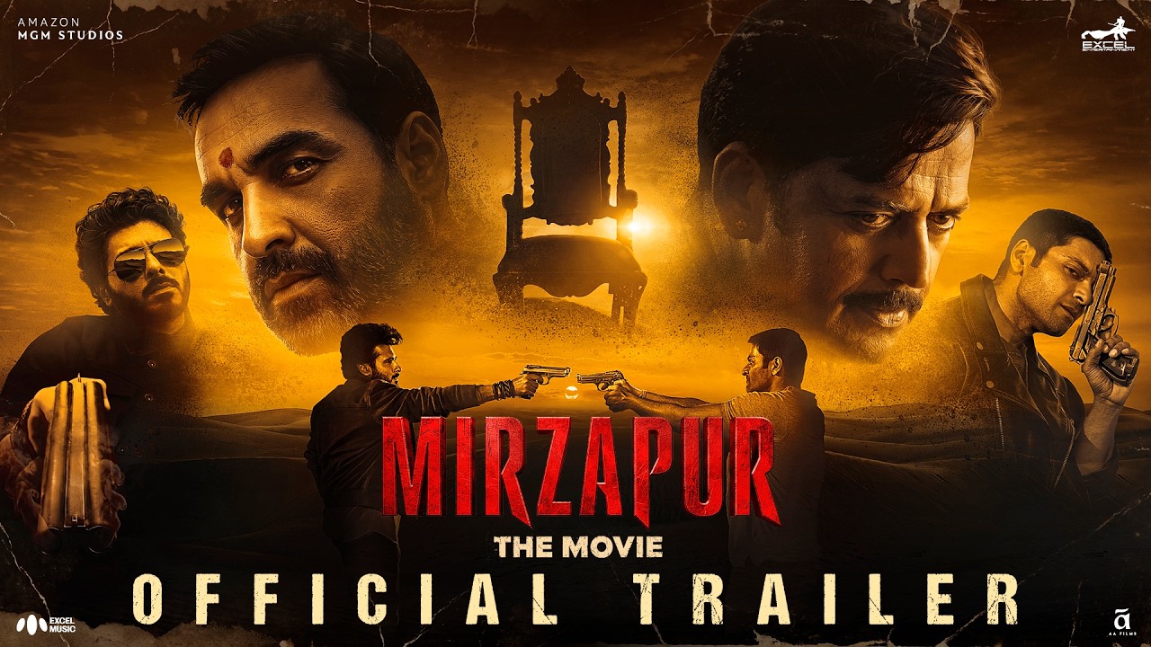 Mirzapur The Movie | Official Hindi Trailer |Ali Fazal | Pankaj Tripathi | Divyenndu | 4th Sept thumbnail from YouTube