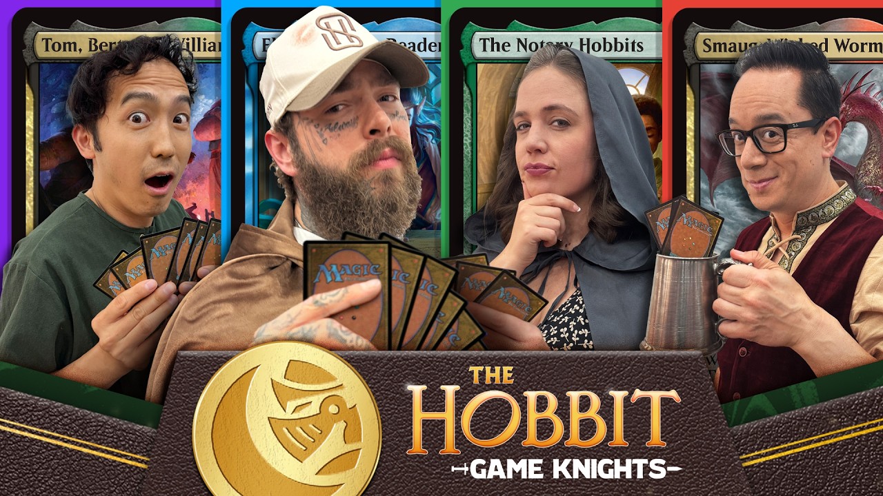 The Hobbit w/ Post Malone! | Game Knights 87 | Magic: The Gathering Commander Gameplay MTG EDH thumbnail from YouTube
