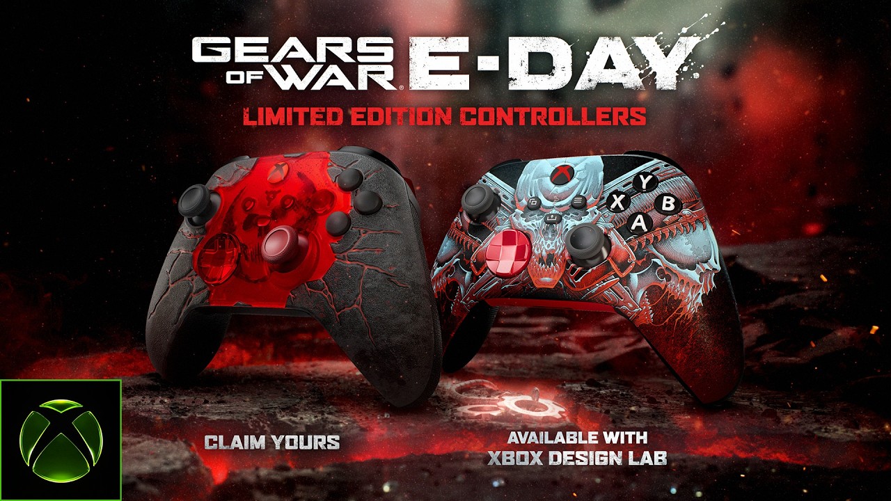Gears of War: E-Day Limited Edition Controllers | Reveal Trailer thumbnail from YouTube