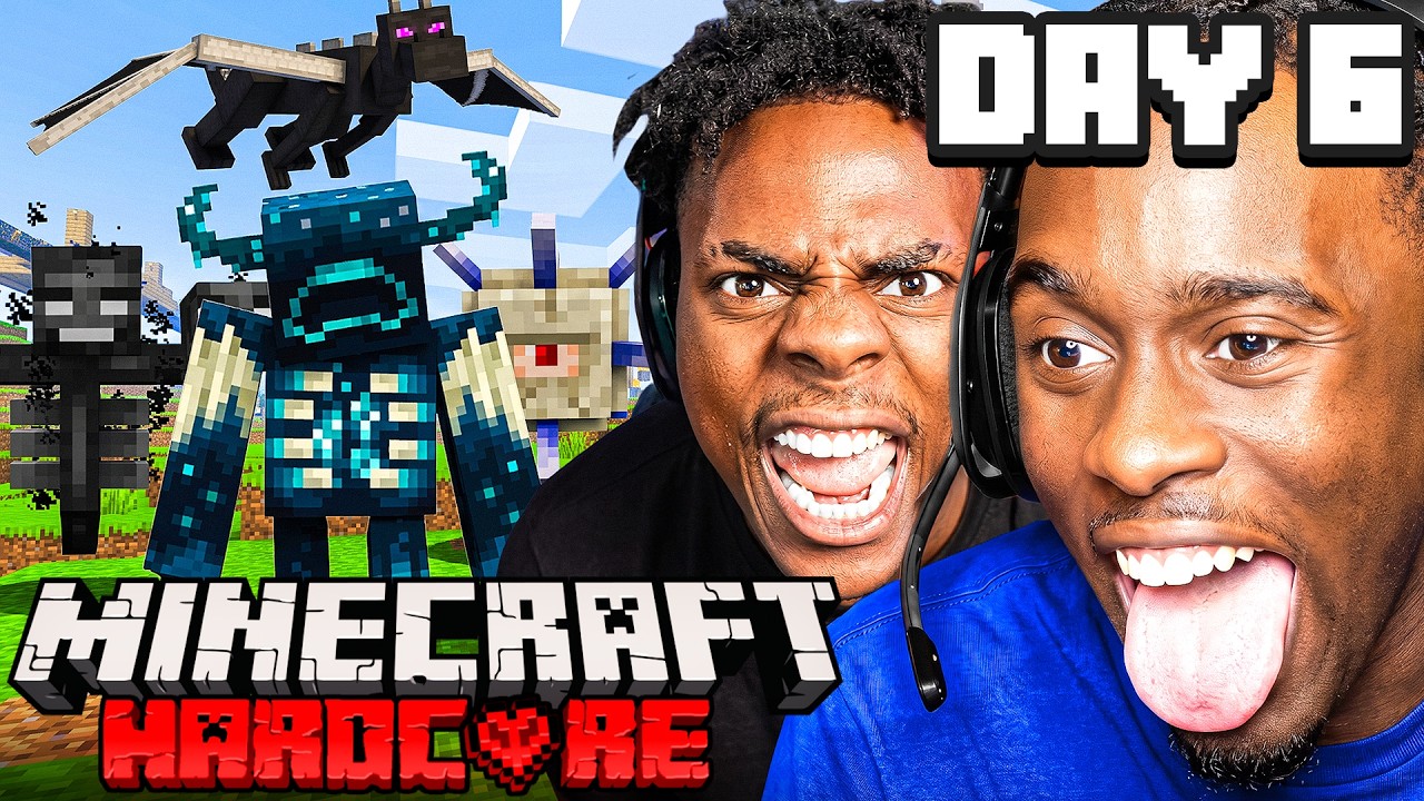 FINAL BOSS RIGHT NOW ⛏️🧱 KAI & SPEED HARDCORE MINECRAFT MARATHON | DAY 6 PART 1 thumbnail from YouTube