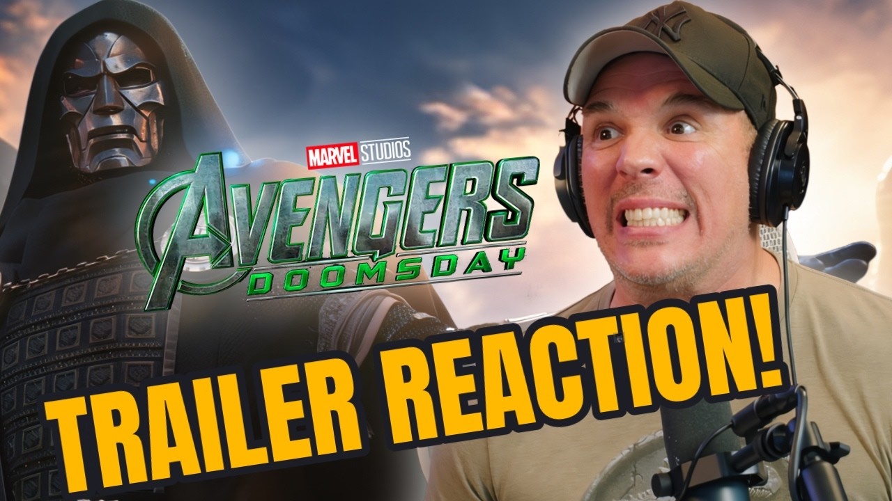 THE AVENGERS: DOOMSDAY TRAILER REACTION! DOOM IS ON A RAMPAGE!! thumbnail from YouTube