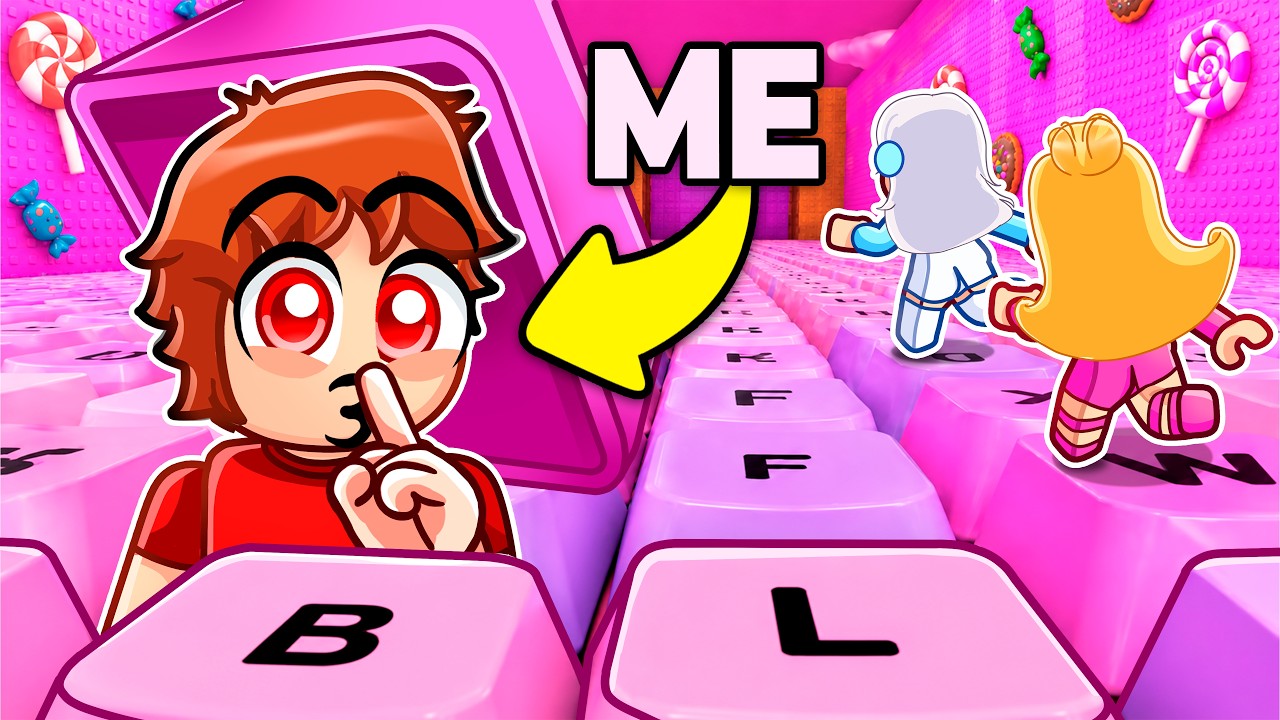 Using Glitches To Cheat in +1 Keyboard Escape Hide & Seek… thumbnail from YouTube